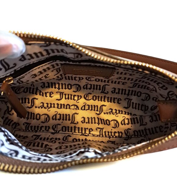 Juicy Couture I Heart Juicy Shoulder Bag Brown/Pink/Red NWT ( See Disc/Photos) - Picture 8 of 10